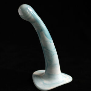 Strap on - L - white and blue