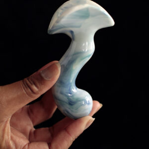 Pelagic buttplug - S - Swirly blue's