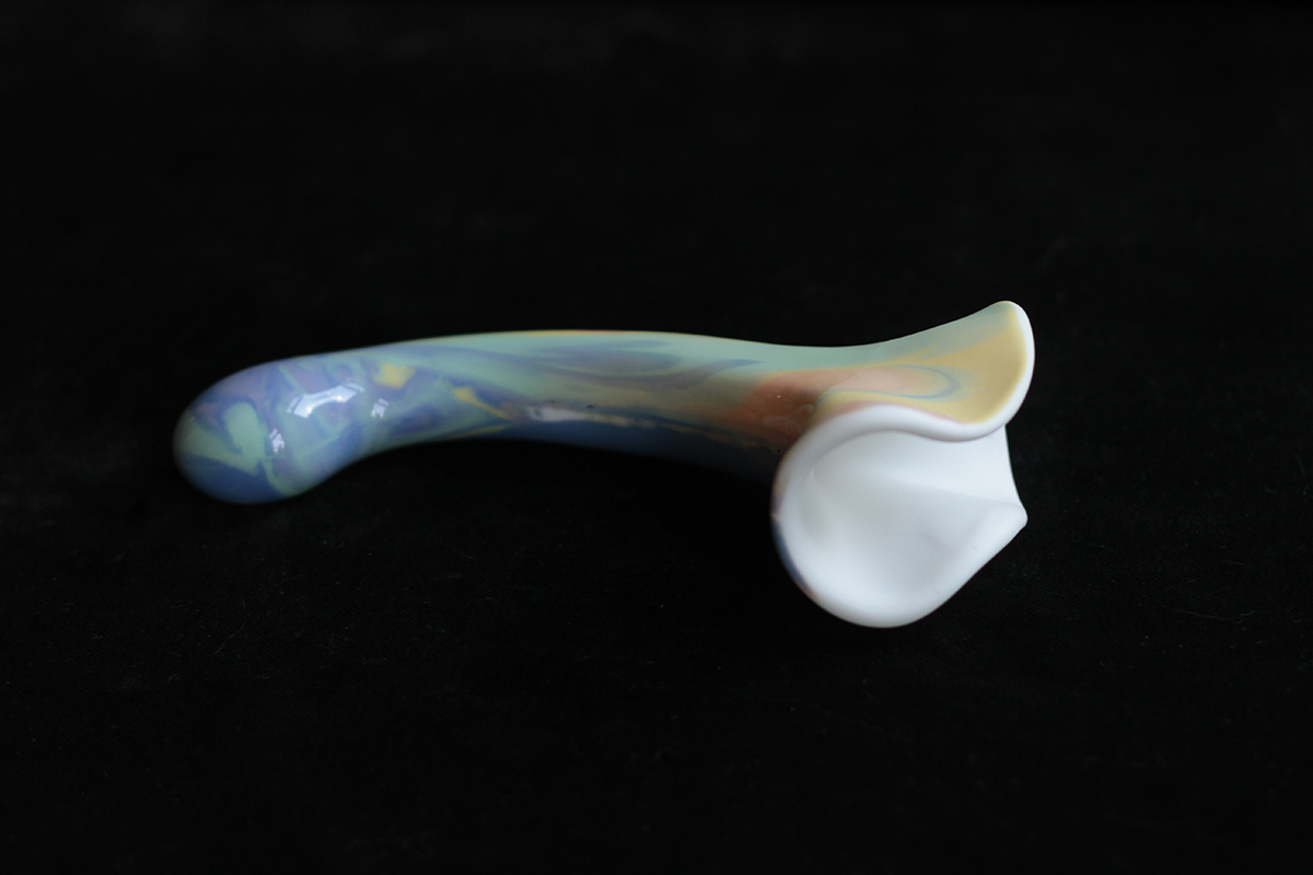 Skylge Dildo - M - Rainbow - Image 4