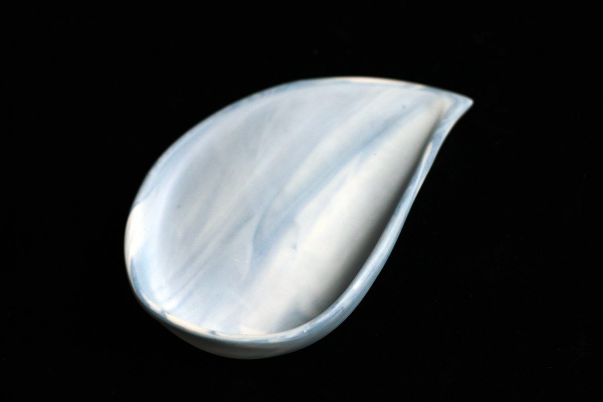 Wax scraper- Swirling blue - Image 3