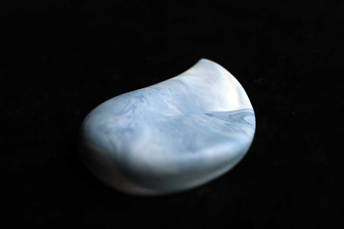 Wax scraper- Swirling blue - Image 4